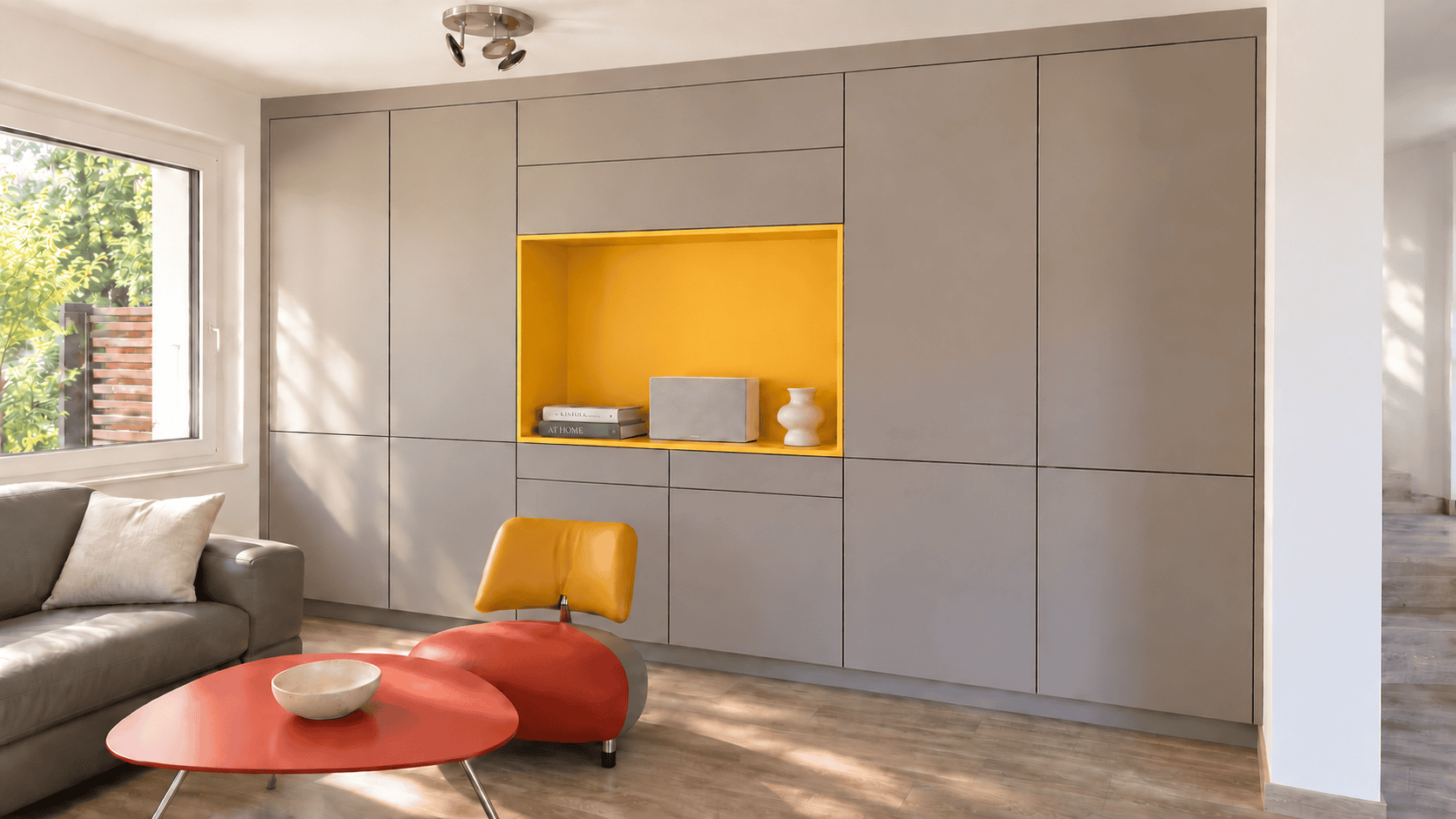 Agencement intérieur en chêne