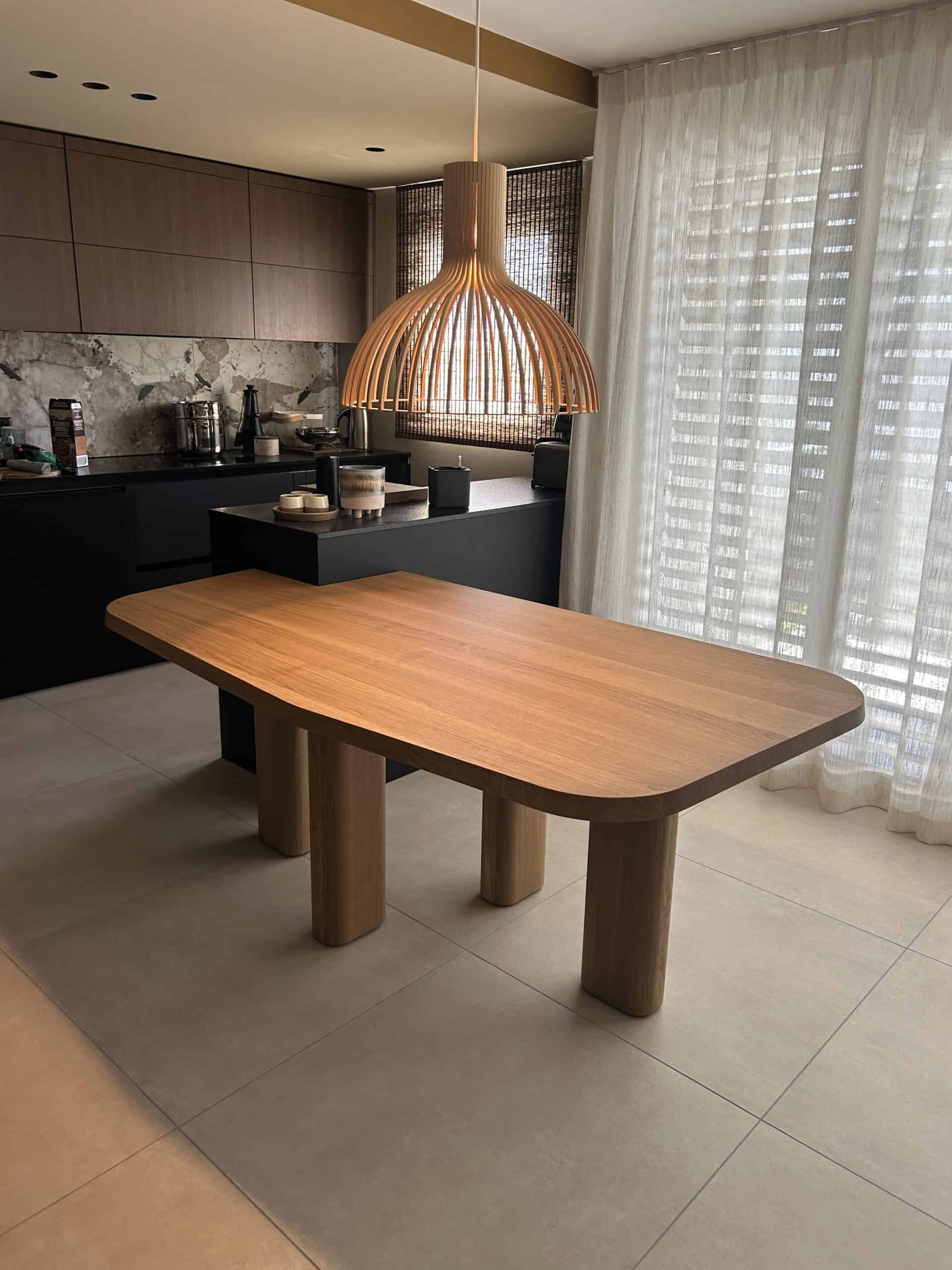 Agencement intérieur en chêne